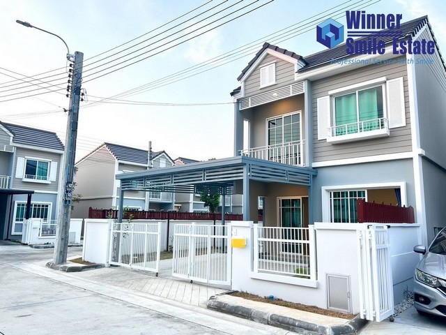 ขายบ้าน เดอะวิลเลจ บางนา - วงแหวน 4 ซอยมหาชัย หลังมุม ต่อเติมครัวลงเสาเข็ม ที่ดิน 36 ตร.วา