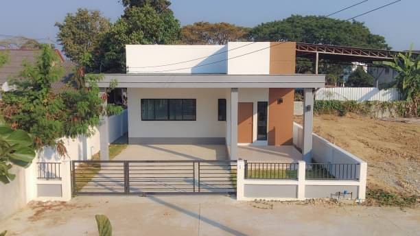 ยินดีรับนายหน้าช่วยขาย ราคาพิเศษ 2.49 ล้าน 50 ตรว. บ้านสร้างใหม่ โซนสันกำแพง สไตล์โมเดิร์น ทำเลดี อยู่ในแหล่งชุมชน เงียบสงบ เดินทางสะดวกสบาย