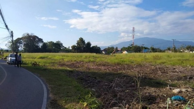 ที่ดิน ทำเลทอง ใกล้หมู่บ้านวังตาล สันผักหวาน              