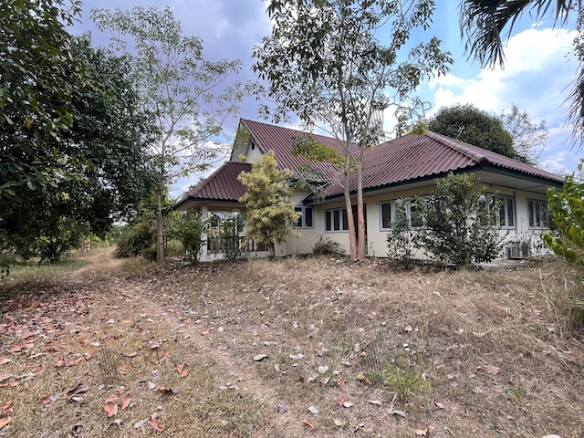 บ้าน3หลัง พร้อมสวนผลไม้ เดินทางสะดวก ขนาด 10 ไร่ 116 ตร.วา ต.เขากระปุก อ.ท่ายาง เพชรบุรี