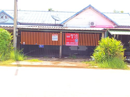 ขายบ้านทาวเฮาส์ ชั้นเดียว  ติดทางหลวงชนบท สาย 3015  ขนาด 2 ห้องนอน 1 ห้องน้ำ 1 ห้องรับแขก 1 ห้องครัว เนื้อที่ที่ 24.6 ตร.ว.  