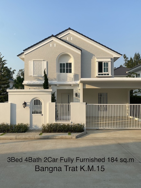 BH3598 บ้านเดี่ยวให้เช่า โครงการชัยพฤกษ์ บางนา กม.15 โดย Land and Houses  สนใจติดต่อ คุณบัว โทร 0936464597 LINE ID Bua093