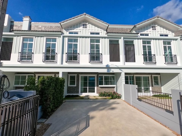 BH3595 ให้เช่าทาวน์โฮม Indy 2 บางนา–รามคำแหง 2 | ใกล้เมกาบางนา | 3 ห้องนอน 3 ห้องน้ำ | รหัสทรัพย์ BH3595