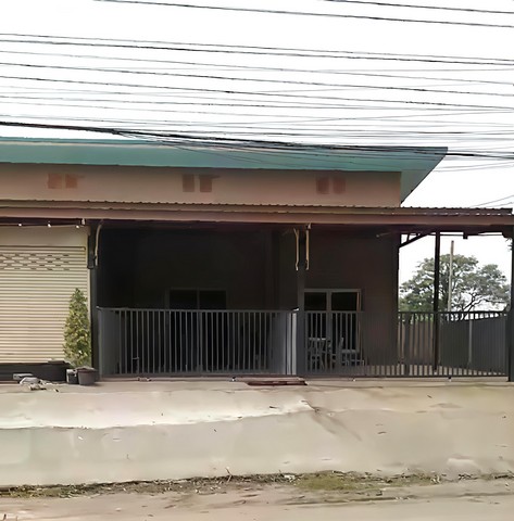 ขายบ้านชั้นเดียวหนองขยาดพนัสนิคมชลบุรี เนื้อที่ 34.3 ตารางวา 2 ห้องนอน 2 ห้องน้ำ มีเงินทอน