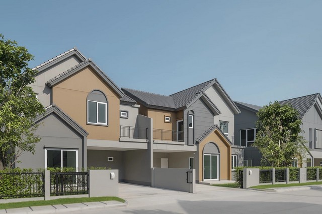 บ้านเดี่ยวบ้านแฝดโครงการใหม่ย่านปิ่นเกล้า-กาญจนา น่าอยู่มาก 4 ห้องนอน อณาสิริ by แสนสิริ ปิ่นเกล้า กรุงเทพฯ