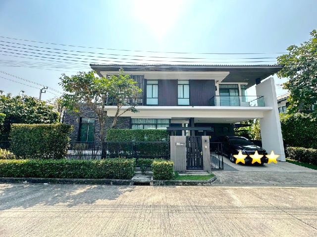 นานาชาติแพน-เอเชีย 1.8 กม. 4นอน เช่าคฤหาสน์หรู 2 ชั้น ใหญ่สุด .92ตร.วา.วงแหวน-อ่อนนุช ARLบ้านทับช้าง 4.6 กม.พร้อมเฟอร์ เครื่องใช้ไฟฟ้า 