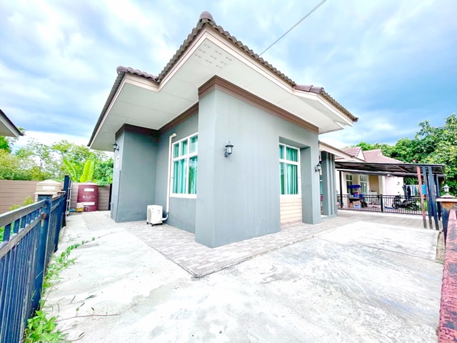 บ้านใหญ่ แม็คโครนครนายก 99 ม.7-11 79ม. สาริกา-นางรอง ให้เช่าบ้านเดี่ยว 1 ชั้น เนื้อที่ 50 ตารางวา วัดหลวงพ่อปากแดง 1 กม.