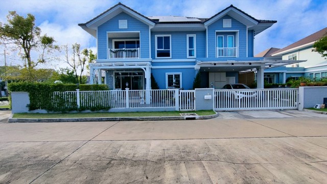 ขายบ้านเดี่ยวบุราสิริ ปัญญาอินทรา Burasiri Panyaintra หลังมุม 5 นอน บิ้วอินมากกว่าบ้านตัวอย่าง