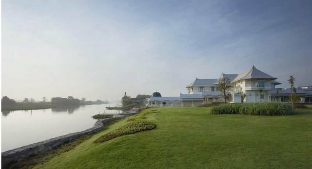 ขายที่ดินพร้อมบ้าน 2 ชั้นติดคลองเชียงรากใหญ่ ราคา 130 ล้านบาท 5-0-84 ไร่ : 0634211269