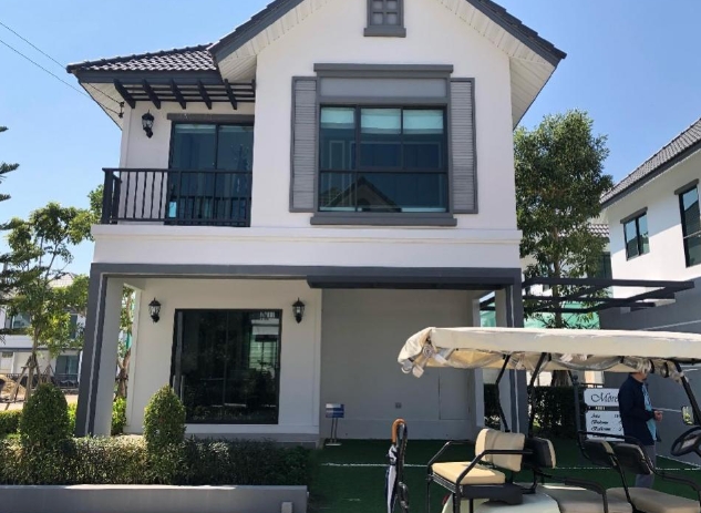 ให้เช่าบ้านแฝด2ชั้น  Modi Villa โมดิวิลล่า บางนา เฟส1