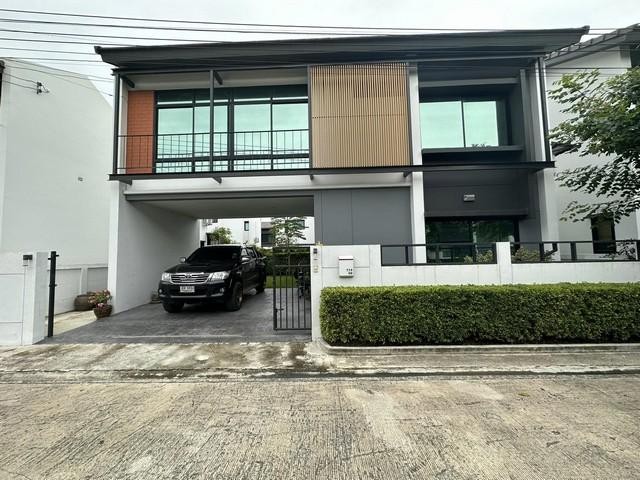 PO584 ขาย บ้านเดี่ยว โครงการ ดิ เอ็มเบรส จตุโชติ-หทัยราษฎร์ The Embrace Chatuchot-Hathairat ใกล้แฟชั่นไอส์แลนด์ เฟอร์พร้อมอยู่ ถนนไทยรามัญ 