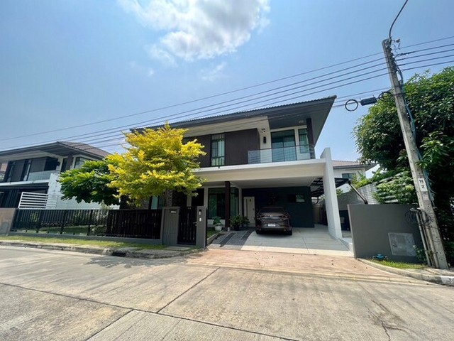 บ้านเดี่ยว มัณฑนา อ่อนนุช-วงแหวน 3 แบบบ้านใหญ่สุดในโครงการ